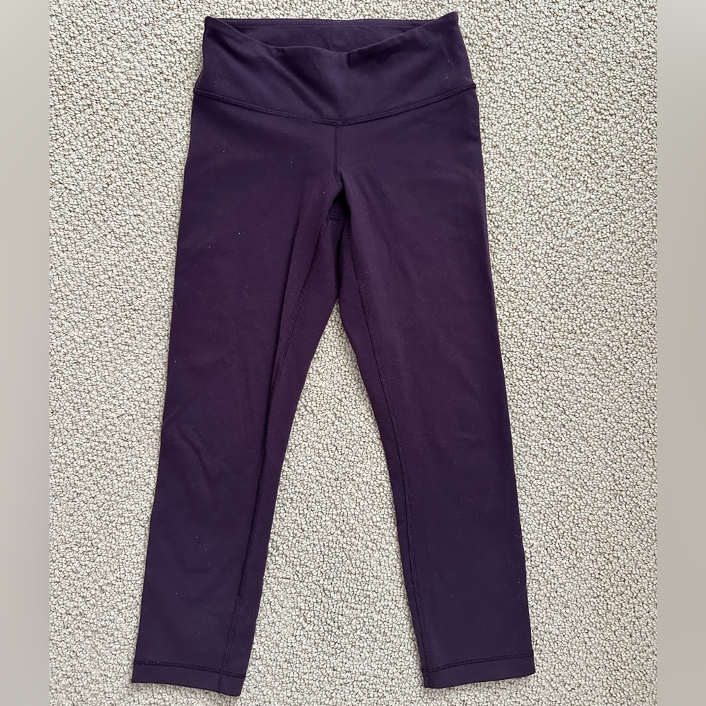Dark Purple Lululemon leggings